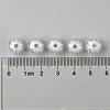 Transparent Acrylic Beads TACR-S089-10mm-01-4