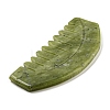 Natural Xiuyan Jade Massage Combs LS-AJEW-K045-01A-2