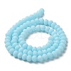 Glass Beads Strands EGLA-A034-P8mm-MD06-3