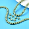 Handmade Polymer Clay Beads Strands CLAY-ZX006-01-104-5