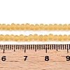 Transparent Glass Beads Strands EGLA-A044-T2mm-MD03-4