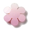 Acrylic Big Pendants with Glitter Powder MACR-M023-03B-2