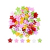 300Pcs 6 Colors Acrylic Buttons BUTT-DJ0001-12-1