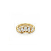 304 Stainless Steel Micro Pave Cubic Zirconia Finger Rings WG84F78-01-1