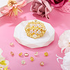 9Pcs 3 Colors Cubic Zirconia Cabochons ZIRC-TA0001-30B-7