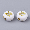 Plating Acrylic Beads PACR-R242-01N-2