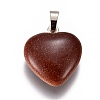 Synthetic Goldstone Pendants G-E434-09P-2