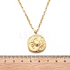 304 Stainless Steel Constellation Pendant Necklaces LS-NJEW-K392-01G-04-4