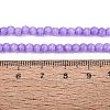 Glass Imitation Cat Eye Beads Strands GLAA-N075-01A-05-4