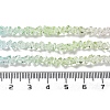 Transparent Glass Bead Strands GLAA-H023-03J-5