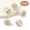 5Pcs Acrylic Beads OACR-YW0003-65C-1