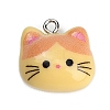 Printed Opaque Resin Pendants RE-CBA08CD-02C-1