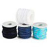 40 Yards 4 Colors Single Face Velvet Ribbon SRIB-TA0001-35A-3
