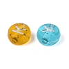 Transparent Acrylic Beads TACR-Q013-02B-M-4