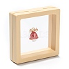 Square Transparent PE Thin Film Suspension Jewelry Display Box LS-CON-D009-01B-01-1
