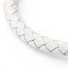 Braided Imitation Cowhide Leather Cord Bracelets for Couple BJEW-JB06443-58