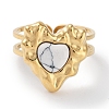Ion Plating(IP) 304 Stainless Steel Ring RJEW-B059-04G-04-2
