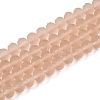 Transparent Glass Beads Strands EGLA-A044-T8mm-MD20-1