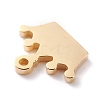 Ion Plating(IP) 304 Stainless Steel Charms X-STAS-Y002-10G-3