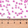 8/0 Inside Colours Transparent Glass Seed Beads X1-SEED-T007-06I-4
