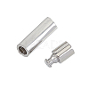 Unicraftale 304 Stainless Steel Bayonet Clasps STAS-UN0001-88E-4
