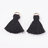 Polycotton(Polyester Cotton) Tassel Pendant Decorations FIND-S280-01-1
