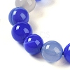 Natural Striped Agate/Banded Agate Beads Strands G-Z060-A01-B26-4