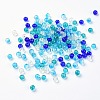 Baking Paint Crackle Glass Beads DGLA-X0006-4mm-11-2