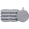 8Pcs Polyester with Cleaning Sponge for Bowl AJEW-GF0010-85-1