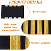 Silk Aviation Epaulette AJEW-CY0002-53B-6