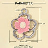Zinc Alloy with Resin Pendants RE-OY001-15P-2