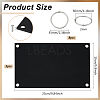 2Pcs Acrylic Sticker Display Stand Holder ODIS-BC0001-18B-2