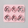 ABS Plastic Clay Cutters DIY-WH0021-34G-1