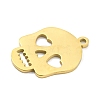 304 Stainless Steel Pendants STAS-Q255-04G-2
