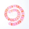 Handmade Transparent Acrylic Curb Chains FIND-WH0070-11D-1