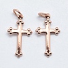 Brass Pendants KK-J279-30RG-NR-1