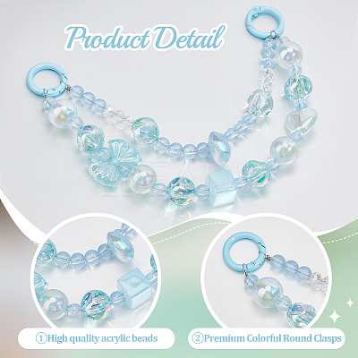2Pcs Bowknot Heart Plastic Pendant Decorations DIY-BBC0002-28B-1
