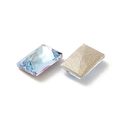 Glass Rhinestone Cabochons RGLA-P037-12A-D202-1