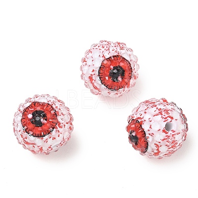Acrylic Beads AC-CBA4D01-01B-1
