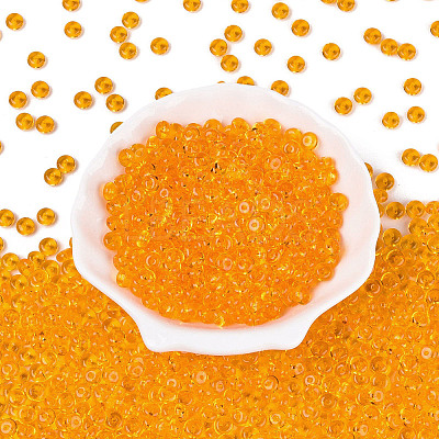 Transparent Colours Glass Seed Beads SEED-Q042-01A-B03-1