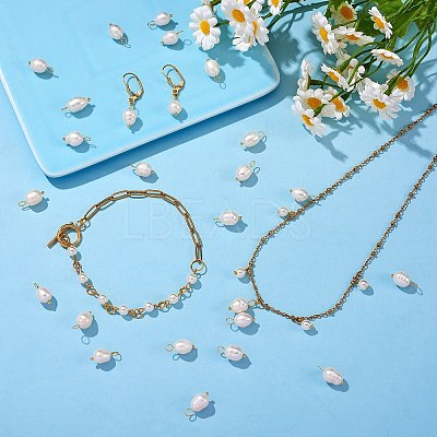 Natural Cultured Freshwater Pearl Pendants PEAR-SZ0001-08-1