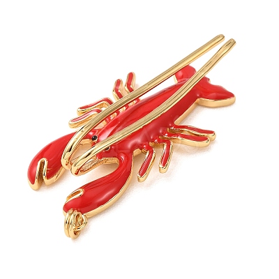 Brass with Enamel Pendants KK-CBA2F11-10G-01-1