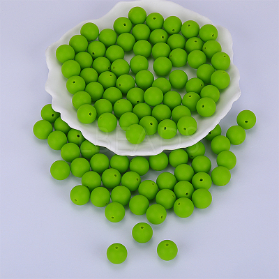 Round Silicone Focal Beads LS-SI-JX0046A-133-1