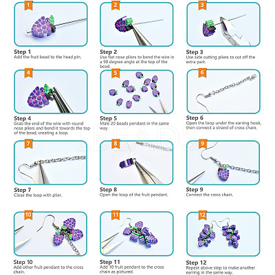 DIY Earring Making DIY-SC0005-86-1