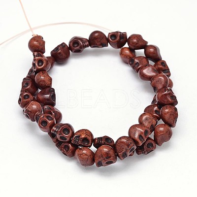 Dyed Synthetic Turquoise Bead Strands G-M145-12-B-1