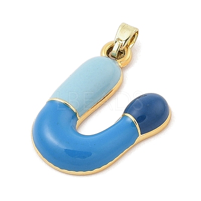 Alloy Enamel Pendants ENAM-S023-01G-U-1