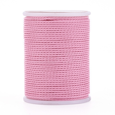Round Waxed Polyester Cord YC-G006-01-1.0mm-05-1