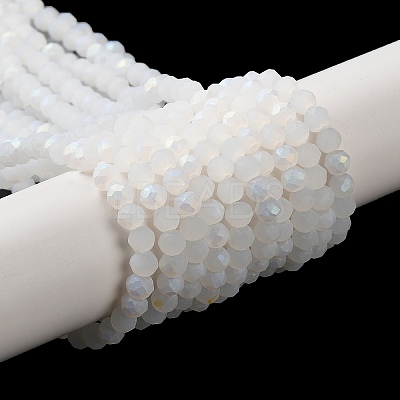 Imitation Jade Glass Beads Strands X1-EGLA-A034-J3mm-MB05-1