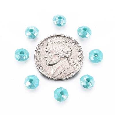 Opaque Acrylic Beads LS-MACR-Q239-018C-05-1