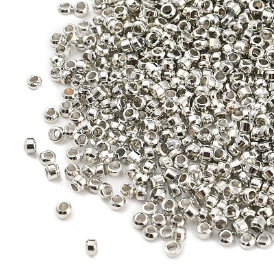 Brass Crimp Beads KK-E002-N-NF-1